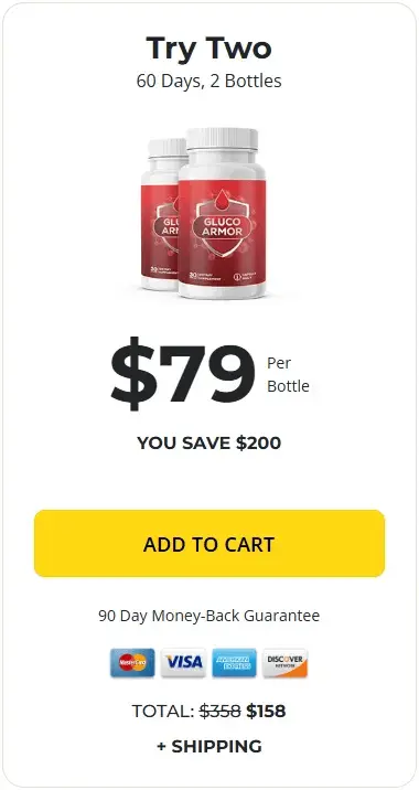 Gluco Armor buy 2-bottle